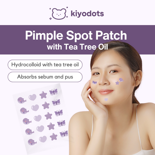 Purple Love Hydrocolloid Pimple Patch with Tea Tree Oil