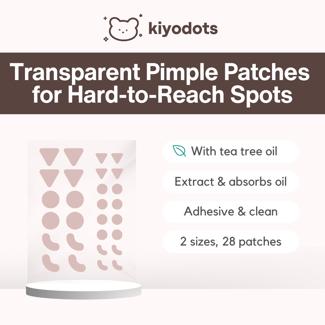 Clearly Essential Transparent Hydrocolloid Pimple Patch with Tea Tree Oil